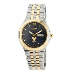 Disney Wrist Watch For Men - Citizen Mickey Eco-Drive - Duo Tone