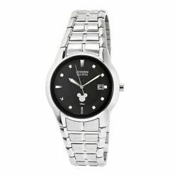 Disney Wrist Watch For Men - Citizen Mickey Eco-Drive - Silver