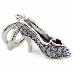 Disney Chamilia Charm - Cinderella Slipper Bead - Blue