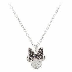 Disney Judith Jack Necklace - Minnie Mouse Icon - Swarovski Crystal