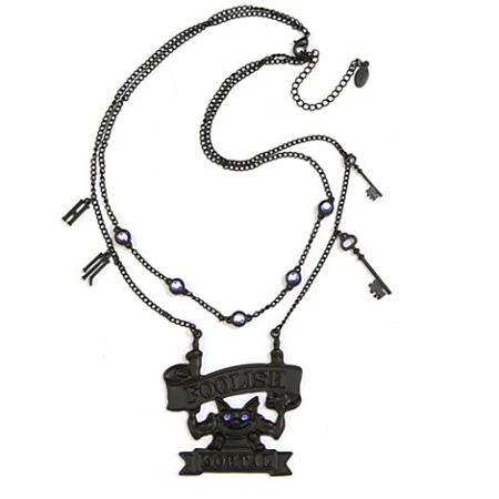 Disney Necklace - The Haunted Mansion - Foolish Mortal