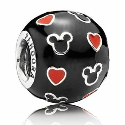 Disney Pandora Charm - Mickey Mouse - Mickey & Hearts