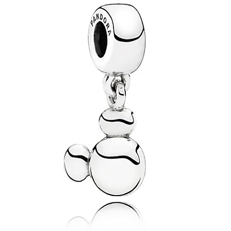 Disney Pandora Charm - Solid Mickey Mouse Icon