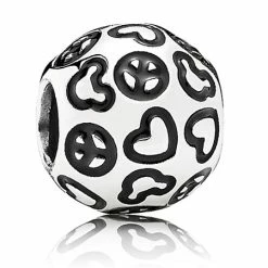 Disney Pandora Charm - Peace, Love & Mickey