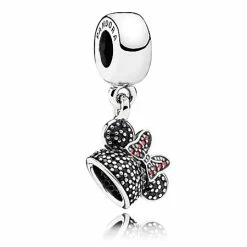 Disney Pandora Charm - Minnie Mouse Sparkling Ear Hat