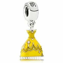 Disney Pandora Charm - Belle Dress - Beauty And The Beast