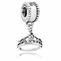 Disney Pandora Charm - Belle Tiara - Beauty And The Beast