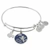 Disney Alex And Ani Charm Bracelet - Wish Upon A Star - Silver