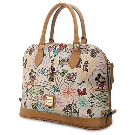 Disney Dooney And Bourke Bag - Sketch - Zip Satchel