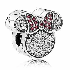 Disney Pandora Charm - Minnie Ears - Cubic Zirconia