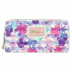 Disney Boutique Wallet - Floral Mickey And Minnie Mouse