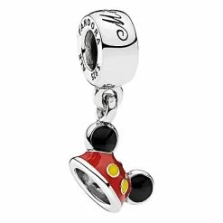 Disney Pandora Charm - Mickey Ear Hat - Mickey Shorts