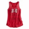 Disney Shirt For Women - Minnie Mouse Bow Tank Top - Red