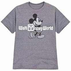 Disney Shirt For MEN - Classic Walt Disney World Tee