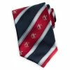 Disney Silk Tie - Mickey Mouse - Striped Red White Blue