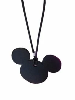 Disney Luggage Bag Tag - Mickey Mouse Icon - Black