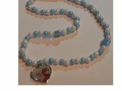 Disney Necklace For Girls - Frozen - Elsa And Anna