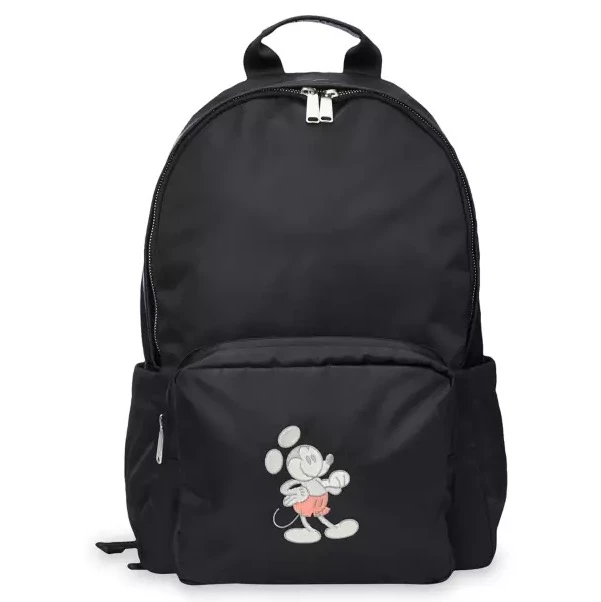Disney Backpack Bag - Mickey Mouse Genuine - Black