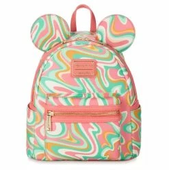 Disney Loungefly Backpack - Mickey Mouse Swirl