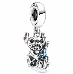 Disney Pandora Charm - Stitch And Castle