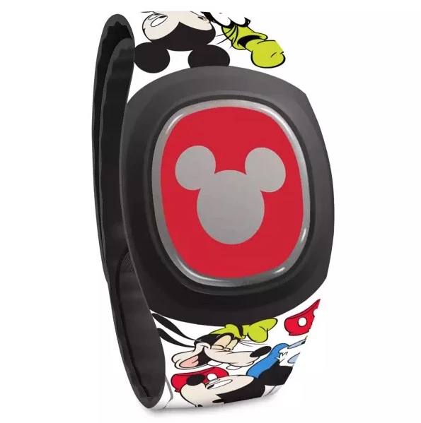 Disney Magicband Plus - Mickey And Friends - Black & White
