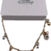 Disney Bracelet - Cinderella Castle, Mickey & Minnie Charms