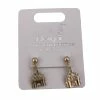 Disney Dangle Earrings - Cinderella Castle - Gold