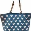 Disney Tote Bag - Mickey Mouse Icons - Turquoise