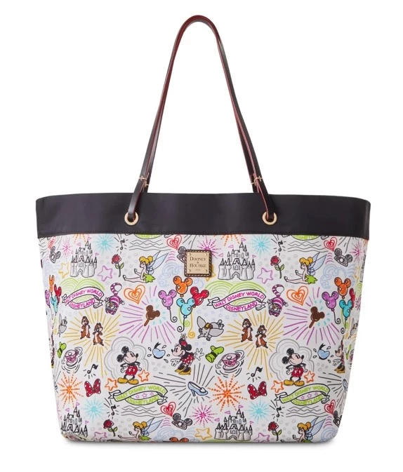Disney Dooney & Bourke Bag - Sketch - Reversible Nylon Tote