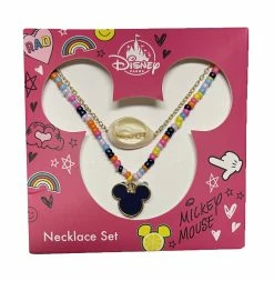 Disney Necklace Set - Mickey Mouse Icon Beaded