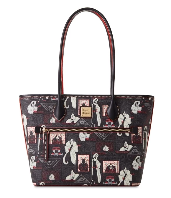 Disney Dooney & Bourke Bag - Cruella De Vil - Zip Tote