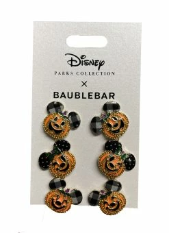 Disney BaubleBar Earrings - Halloween Minnie Mouse Pumpkins