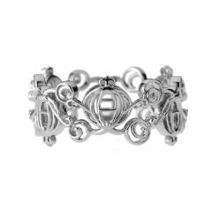 Disney Rebecca Hook Ring - Cinderella Carriage - Silver