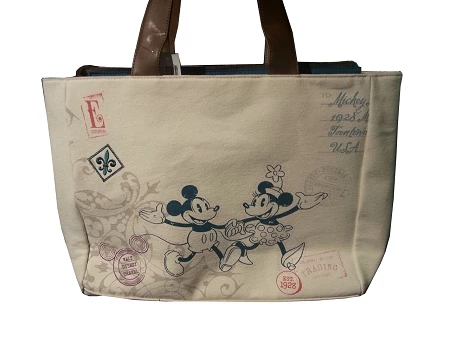 Disney Tote Bag - Mickey & Minnie Mouse - USA Mail