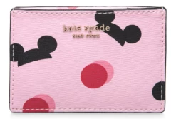 Disney Kate Spade Credit Card Case - Mickey Mouse Ear Hat - Pink