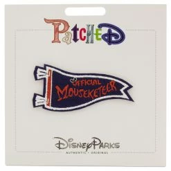 Disney Iron On Patch - Patched - Mickey Mouse Club Pennant