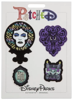 Disney Iron On Patch Set - Patched - Haunted Mansion