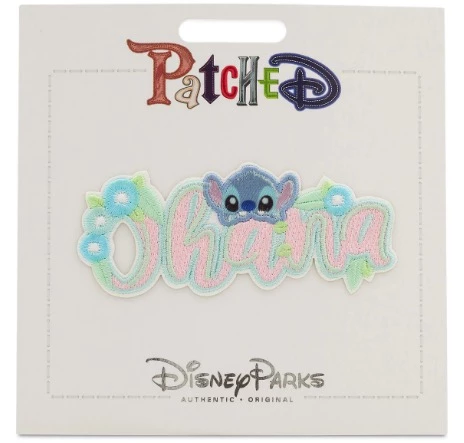 Disney Iron On Patch - Patched - Stitch - Ohana