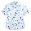 Disney Tommy Bahama Shirt For Men - Mickey Mouse Beach - White