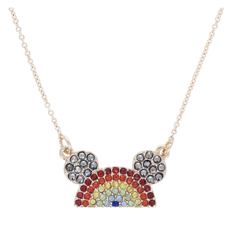 Disney Necklace - Rainbow Mickey Mouse
