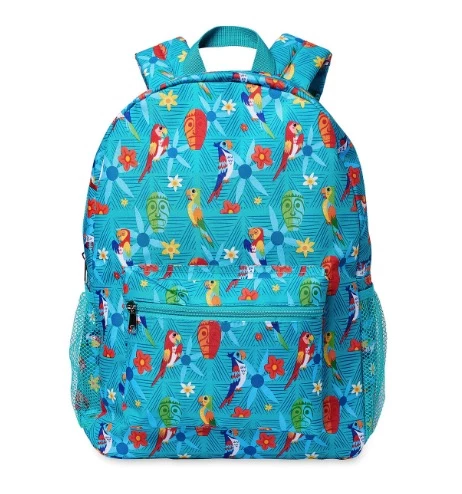 Disney Backpack Bag - Enchanted Tiki Room - Blue