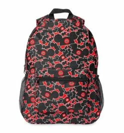 Disney Backpack Bag - Mickey Mouse Club Ear Hat - Red & Black