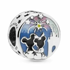 Disney Pandora Charm - Mickey And Minnie Mouse Fireworks