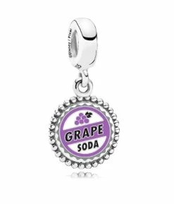 Disney Pandora Charm - Grape Soda Cap - Up
