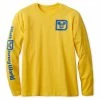 Disney Long Sleeve Shirt For Adults - Walt Disney World Logo - Yellow