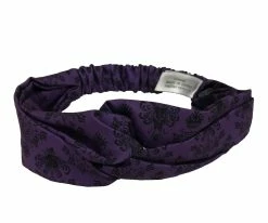 Disney Stretch Headband - Haunted Mansion Wallpaper - Purple