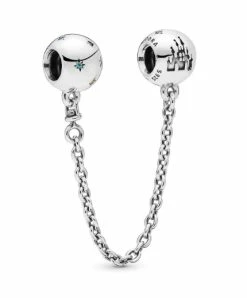 Disney Pandora Safety Chain - Fantasyland Castle