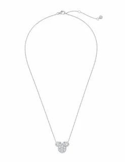 Disney Crislu Necklace For Kids - Minnie Mouse Icon - 2 Color Choices