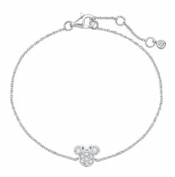 Disney Crislu Bracelet For Kids - Minnie Mouse Icon - Color Choice