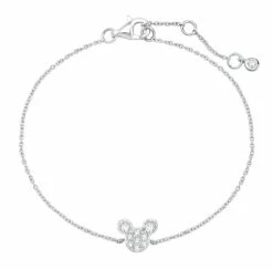 Disney Crislu Bracelet For Kids - Mickey Mouse Icon - Color Choice
